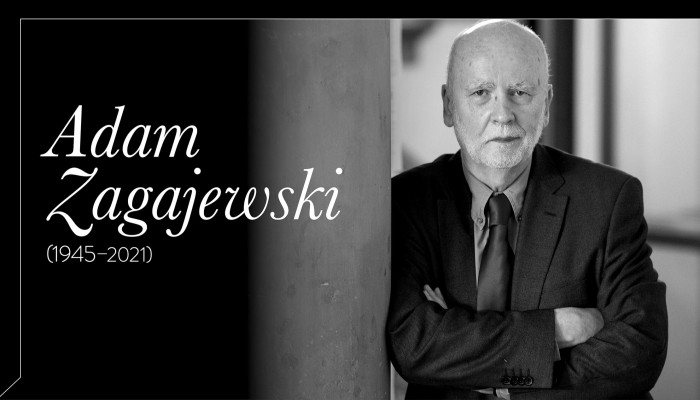 Húsboltok és múzeumok. Adam Zagajewski (1945–2021)