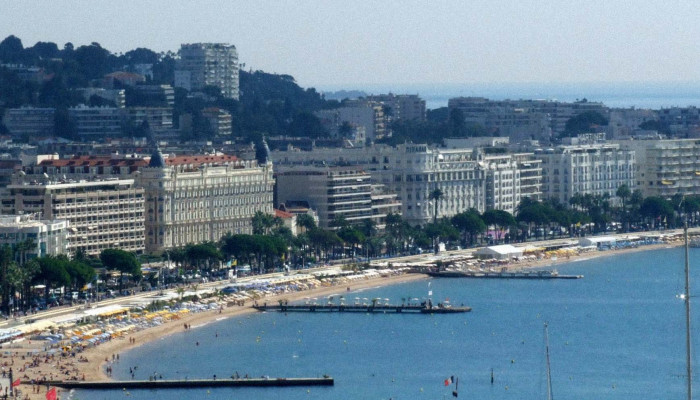 Élénkség a Croisette-en