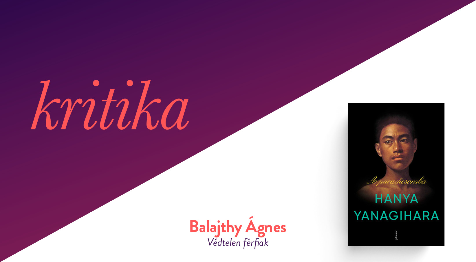 Védtelen férfiak (Hanya Yanagihara: A paradicsomba)