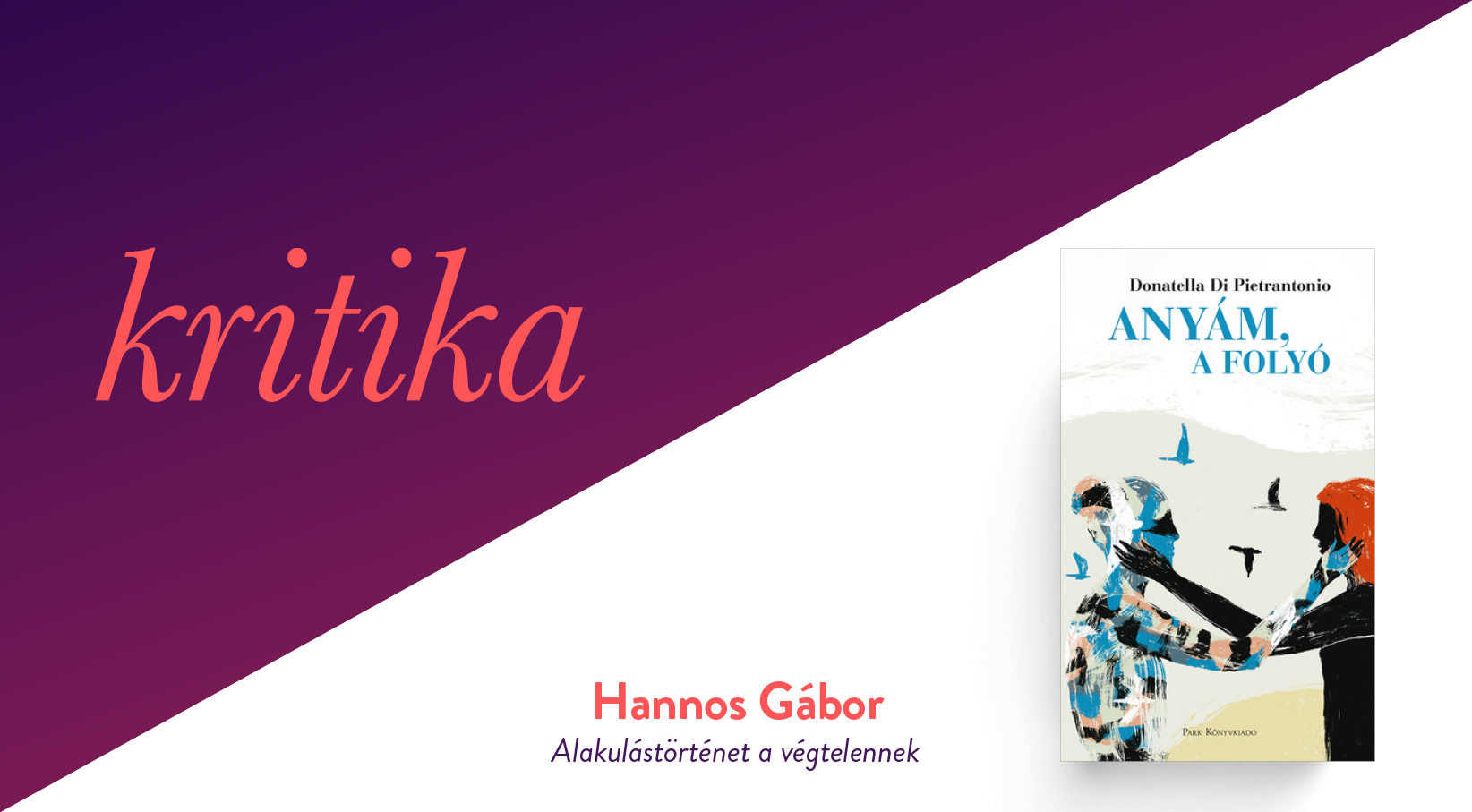 Alakulástörténet a végtelennek (Donatella Di Pietrantonio: Anyám, a folyó)